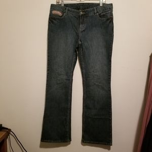Harley Davidson bootcut jeans